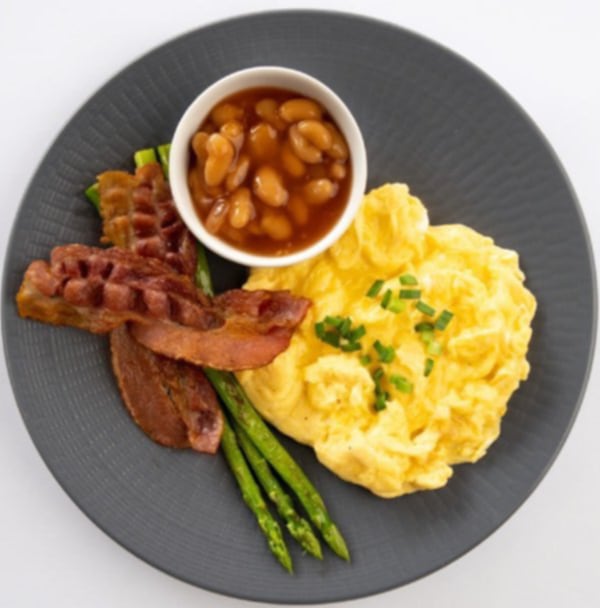 Eggs Bacon & Beans