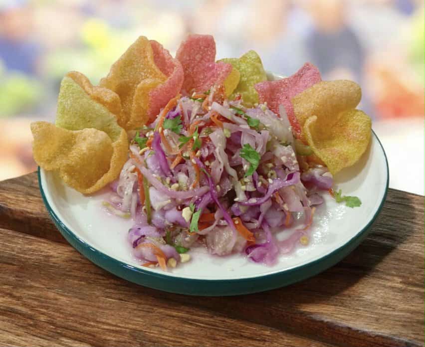Vietnamese Marinated fish Salad