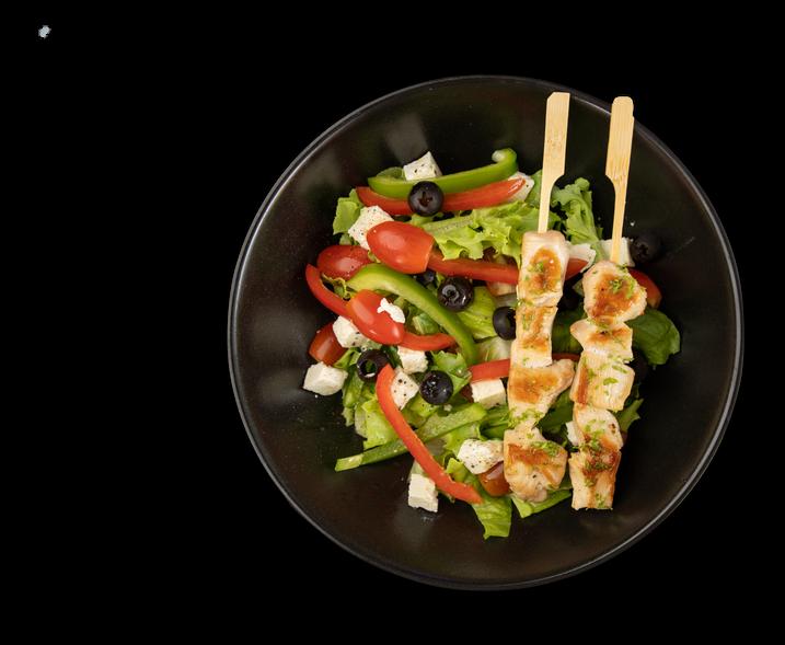 Chicken & Greek Salad