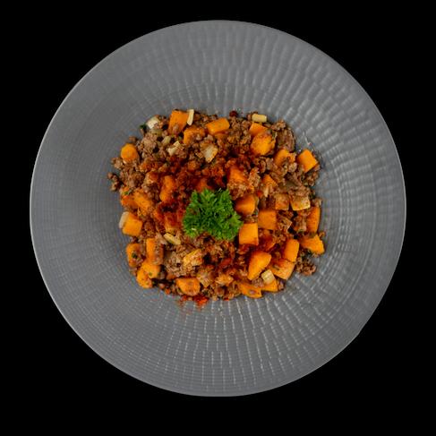 Beef & Sweet Potato Hash