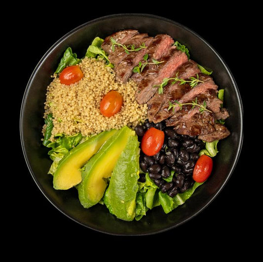 Beef & Quinoa Bowl
