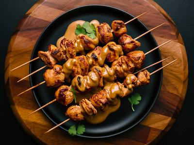 Satay Chicken Skewers